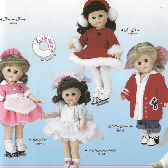 Ginny Doll Ice Skaters New In Box New Old Stock 1998 Vintage Collectors Doll - Picture 2 of 8